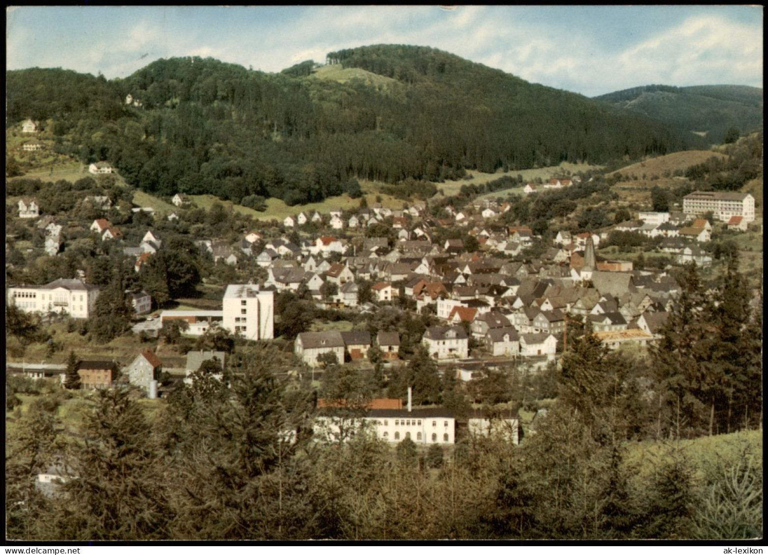Ansichtskarte Bad Laasphe Panorama-Ansicht 1974 - Bad Laasphe