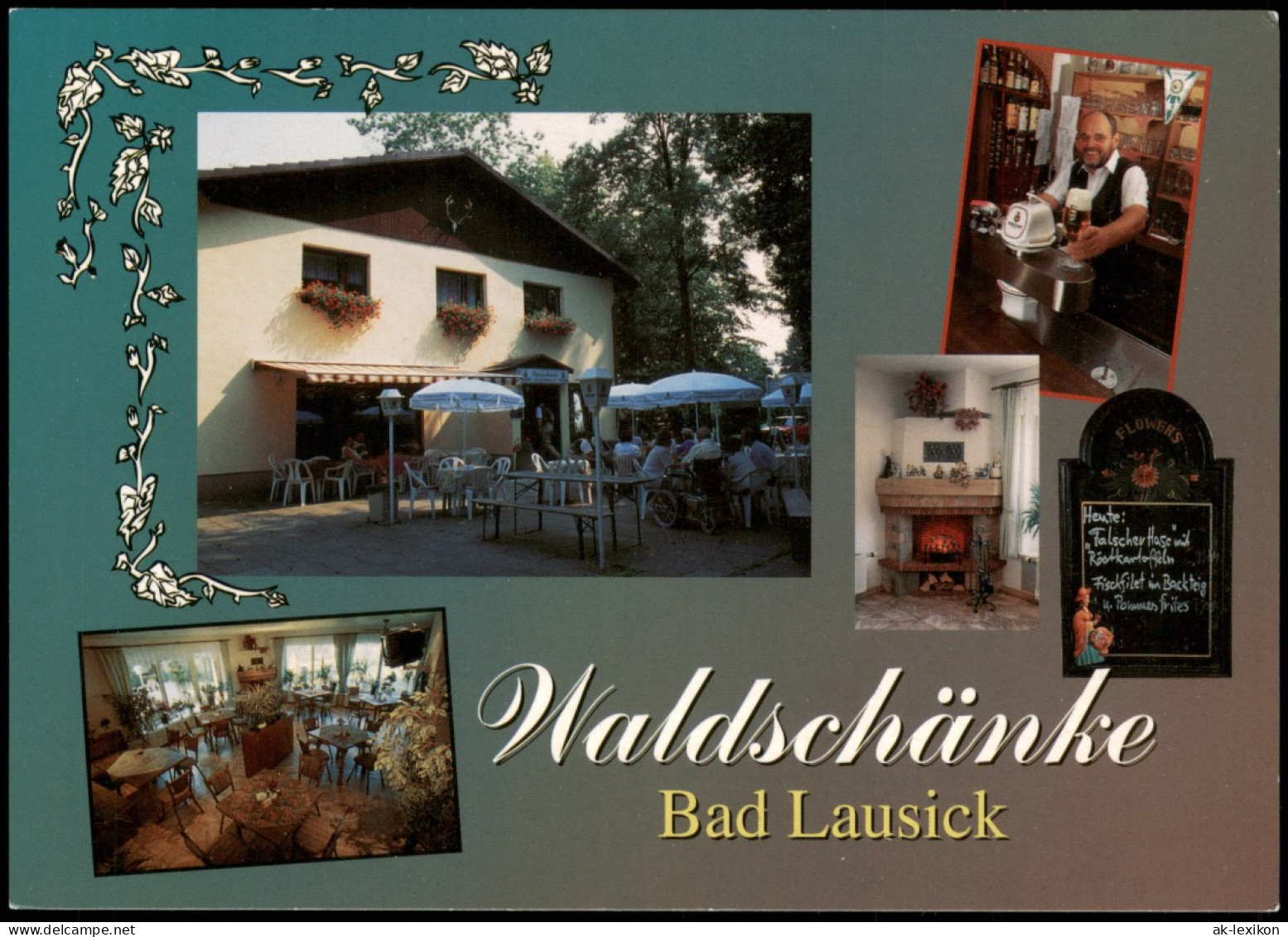 Ansichtskarte Bad Lausick Lausigk Waldschänke Bad Lausick Mehrbildkarte 2000 - Bad Lausick