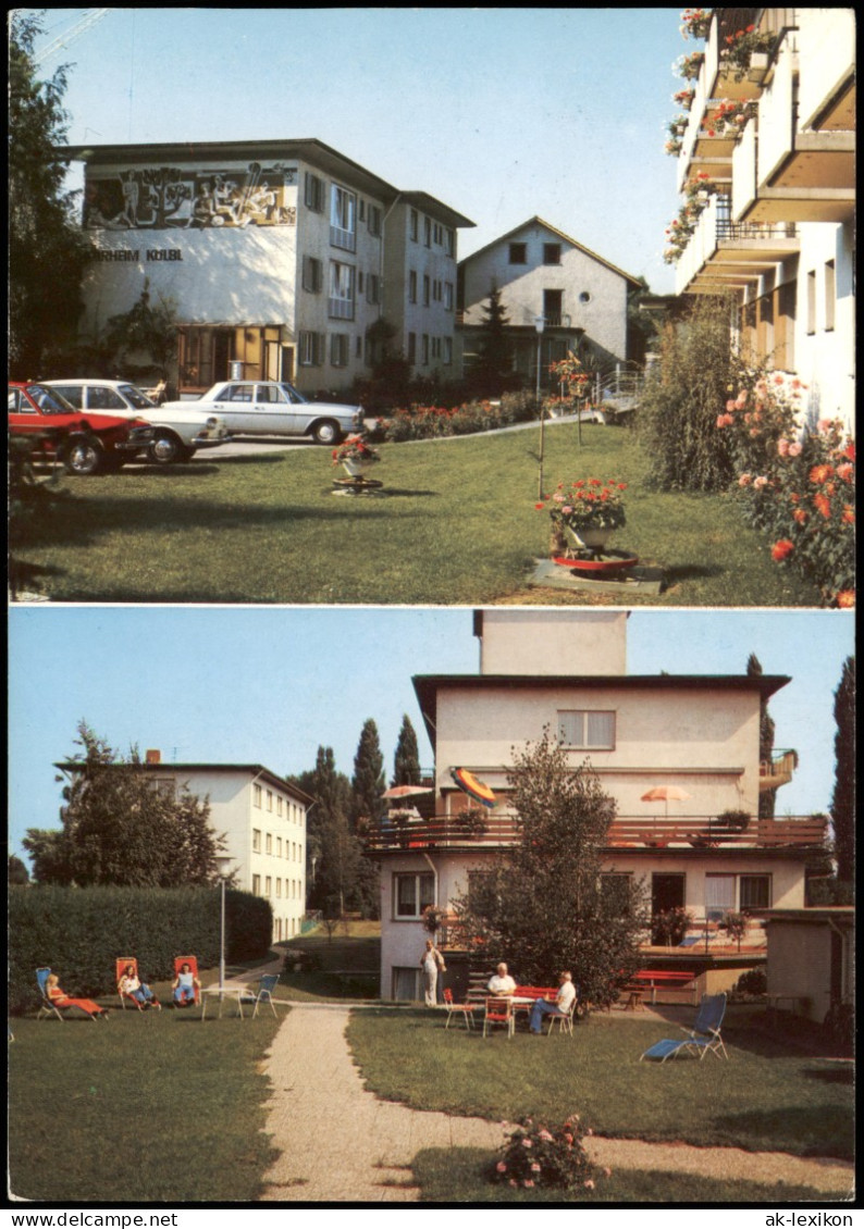 Ansichtskarte Bad Krozingen Sanatorium Kölbl In Der Brunnenallee 1975 - Bad Krozingen