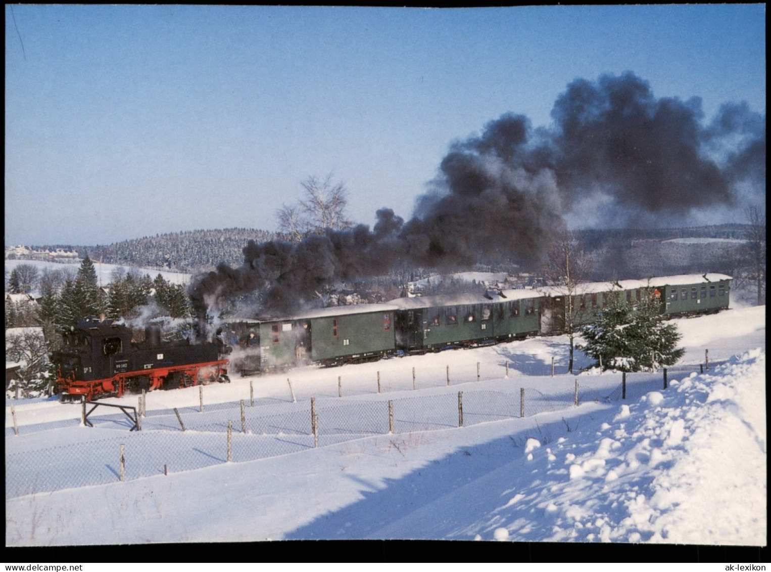 Schönheide (Erzgebirge) Museumsbahn Schönheide Schmalspurbahn 1997 - Schönheide