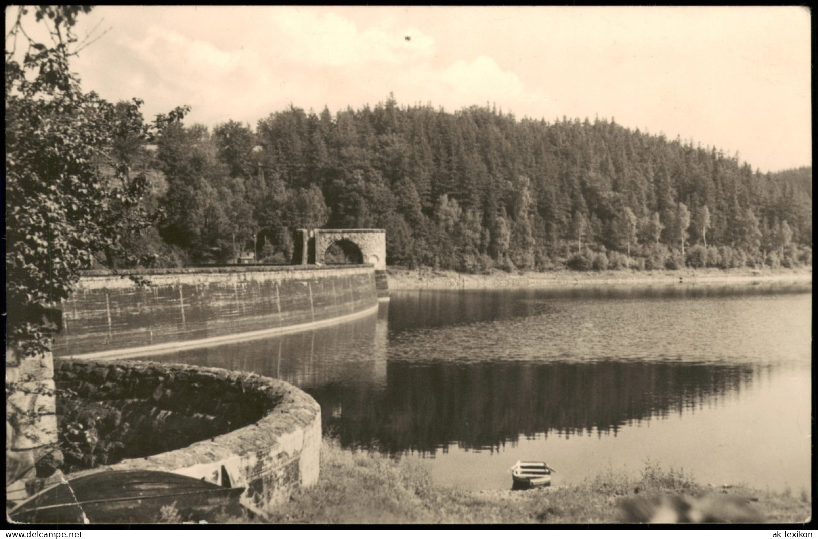 Ansichtskarte Klingenberg (Sachsen) Talsperre 1959 - Klingenberg (Sachsen)