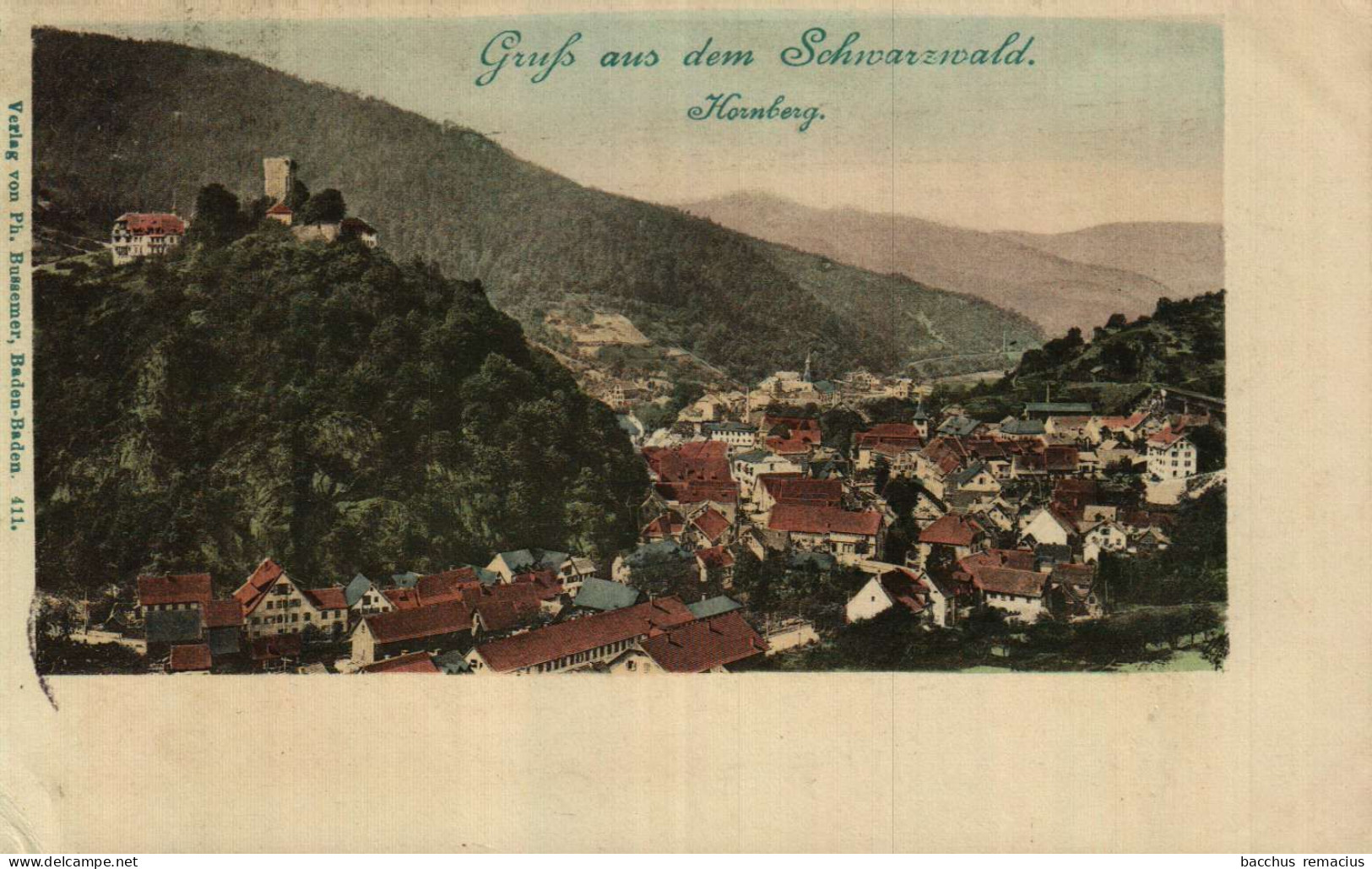 Gruss Aus Dem SCHWARZWALD - HORNBERG 1904 - Hornberg