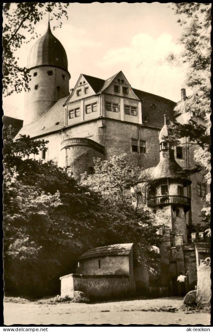 Ansichtskarte Rochsburg-Lunzenau Schloss Rochsburg, Eingang 1961 - Lunzenau