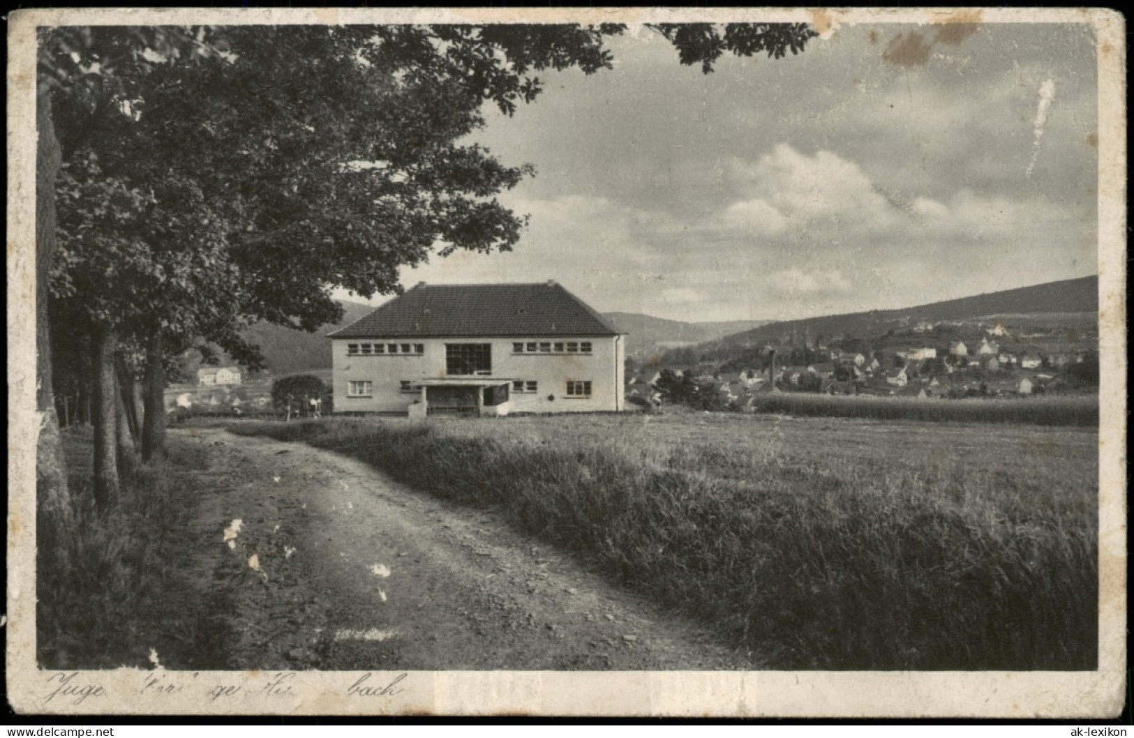 Ansichtskarte Hilchenbach Jugendherberge 1935 - Hilchenbach