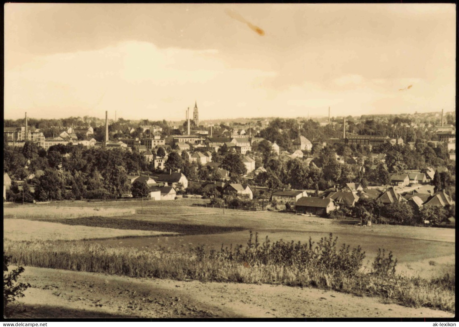 Ansichtskarte Neugersdorf Panorama-Ansicht Zur DDR-Zeit 1963 - Neugersdorf