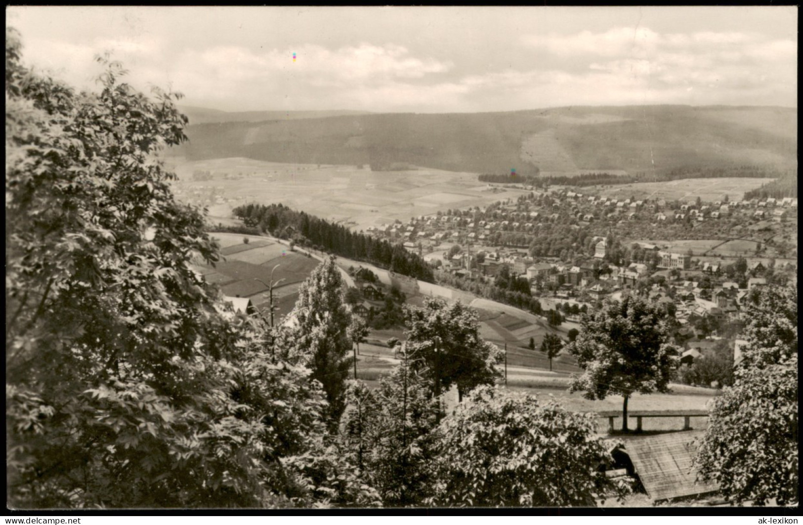 Ansichtskarte Klingenthal Blick Auf Die Stadt 1961 - Klingenthal