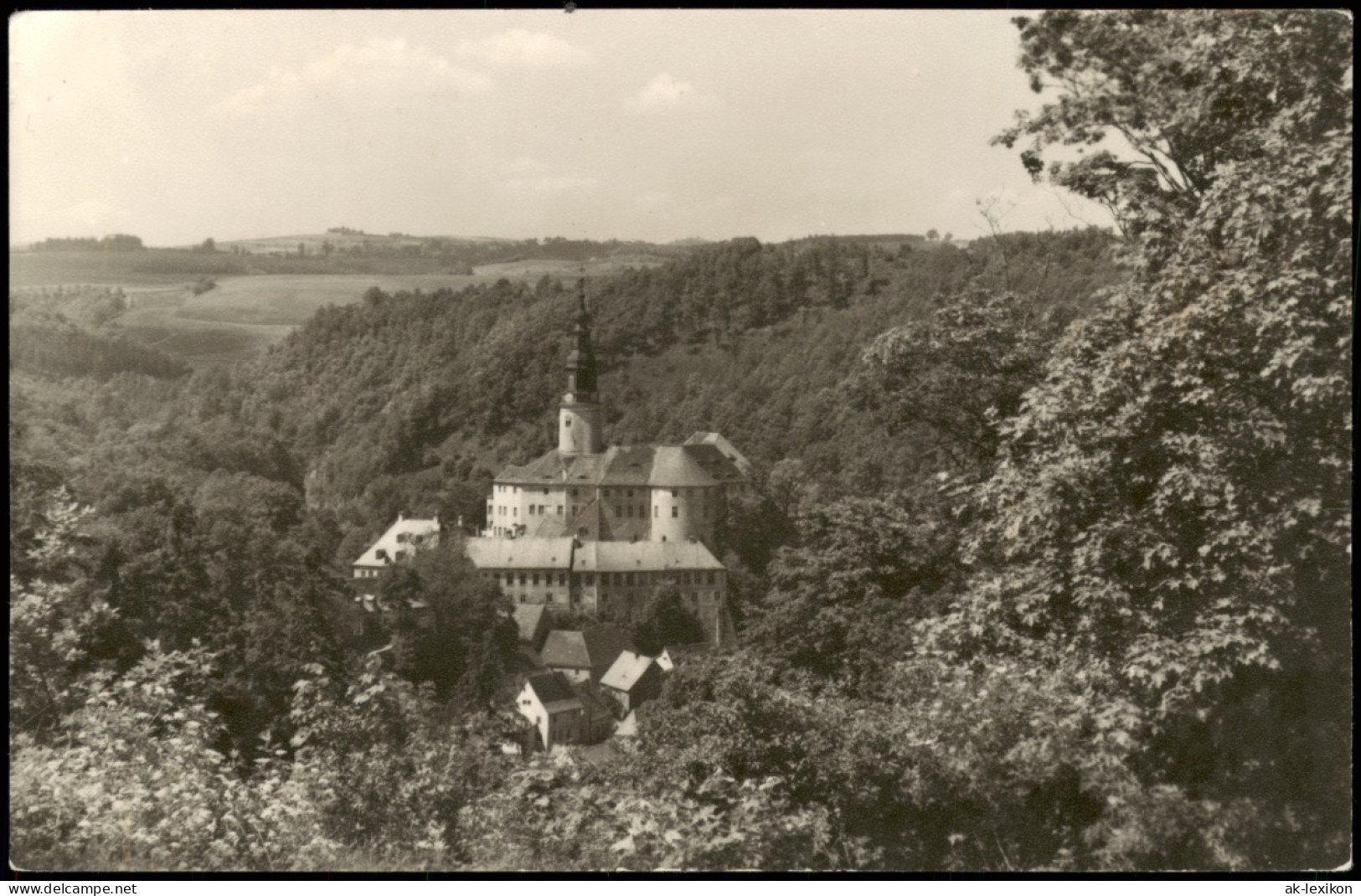 Ansichtskarte Weesenstein (Müglitz) Schloß Weesenstein Im Müglitztal 1958 - Weesenstein A. D. Mueglitz