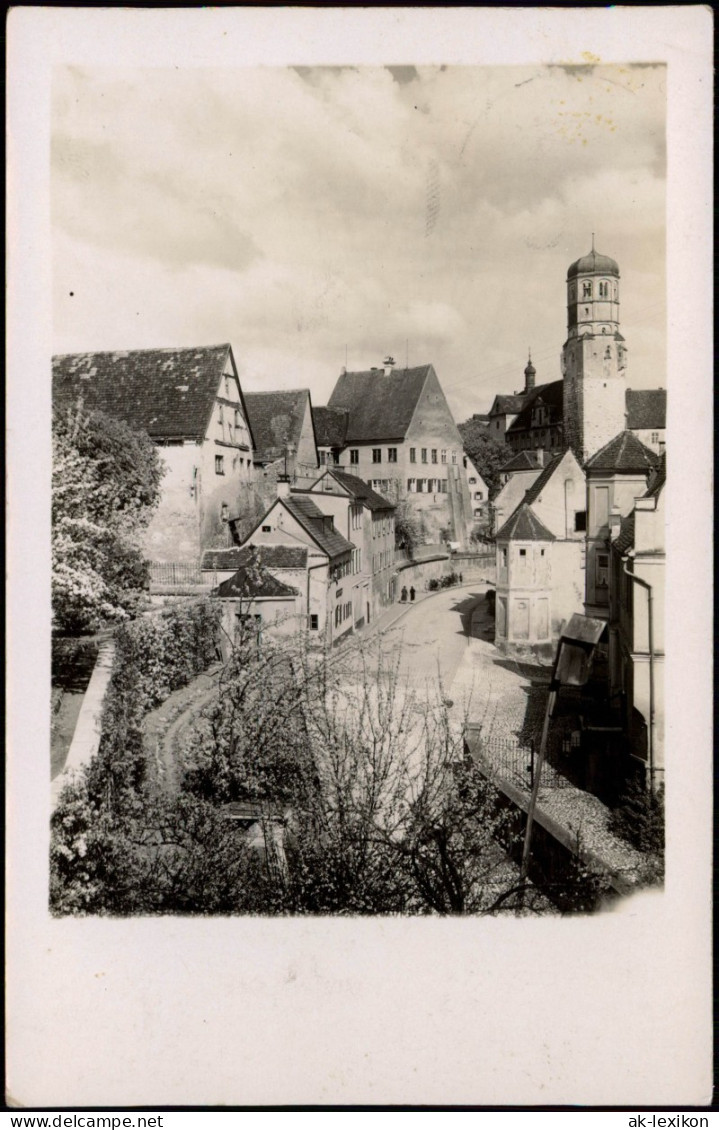 Ansichtskarte Dillingen A. D. Donau Straßenpartie 1939 - Dillingen