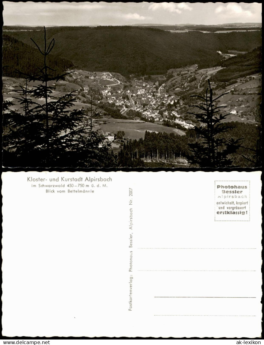 Ansichtskarte Alpirsbach Kloster- Und Kurstadt Alpirsbach 1959 - Alpirsbach
