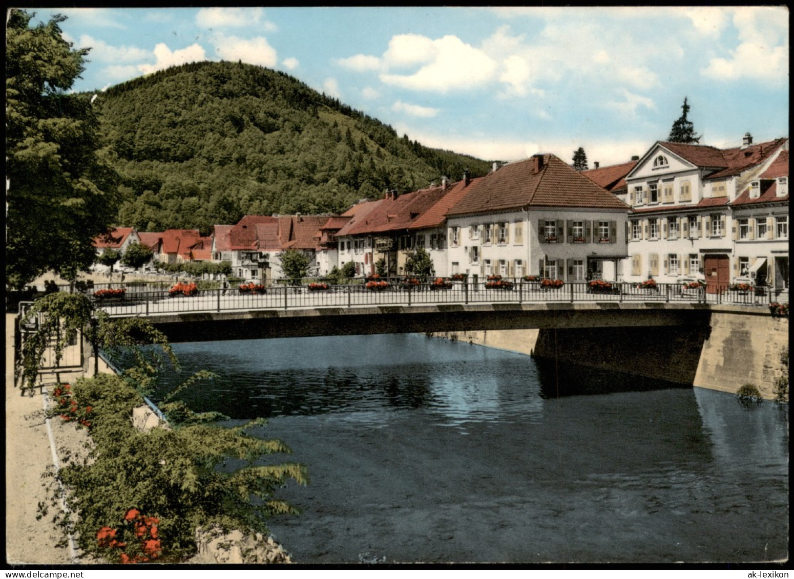 Ansichtskarte Wolfach (Schwarzwald) Stadtpartie 1968 - Wolfach