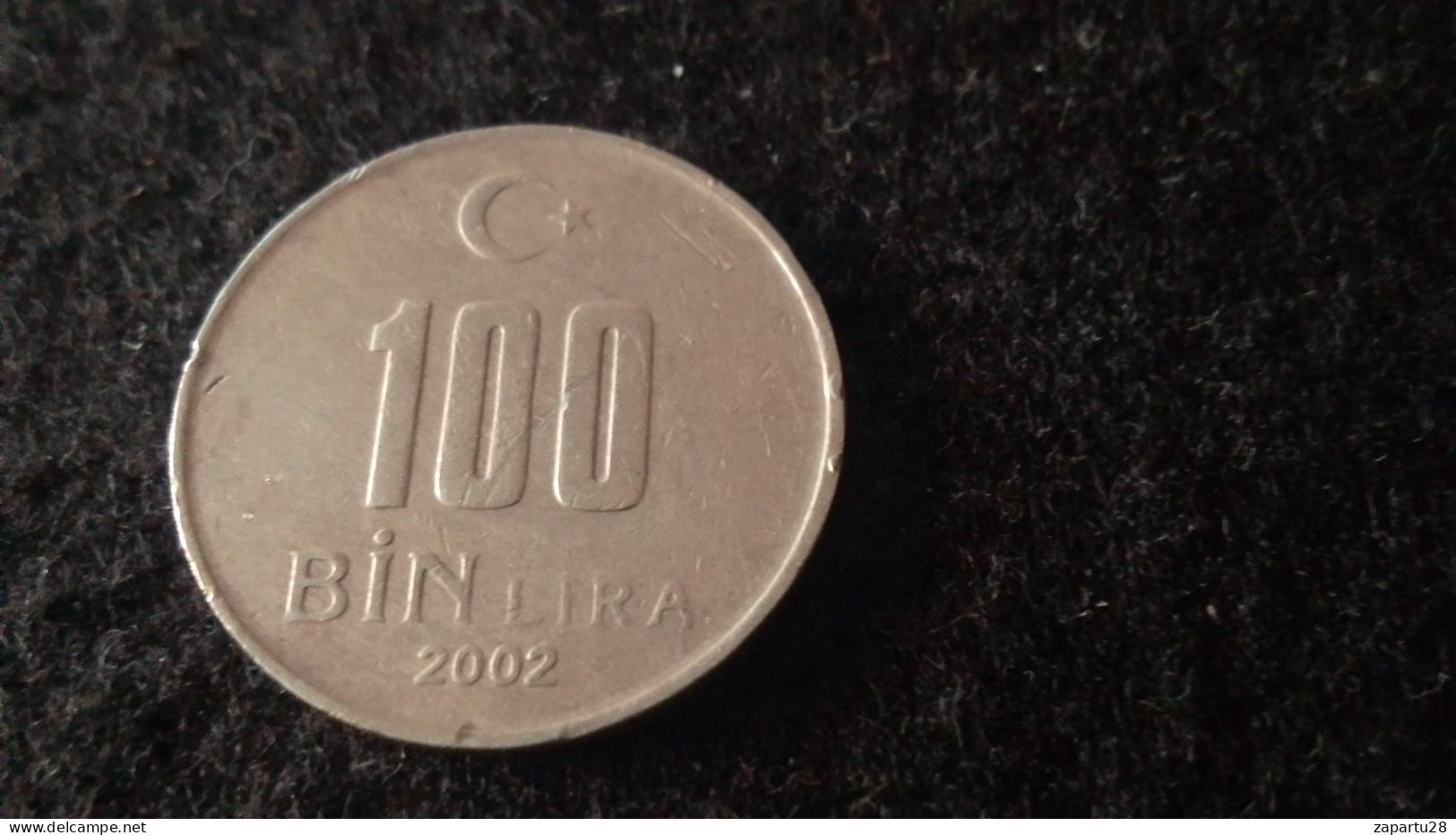 TÜRKİYE - 2002-    100 BİN  LİRA - Turquie