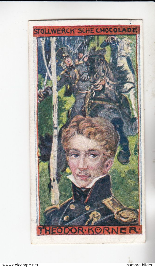 Stollwerck Album No 3 Dichter Der Befreiungskriege  Theodor Körner    Grp 95# 6 Von 1899 - Stollwerck