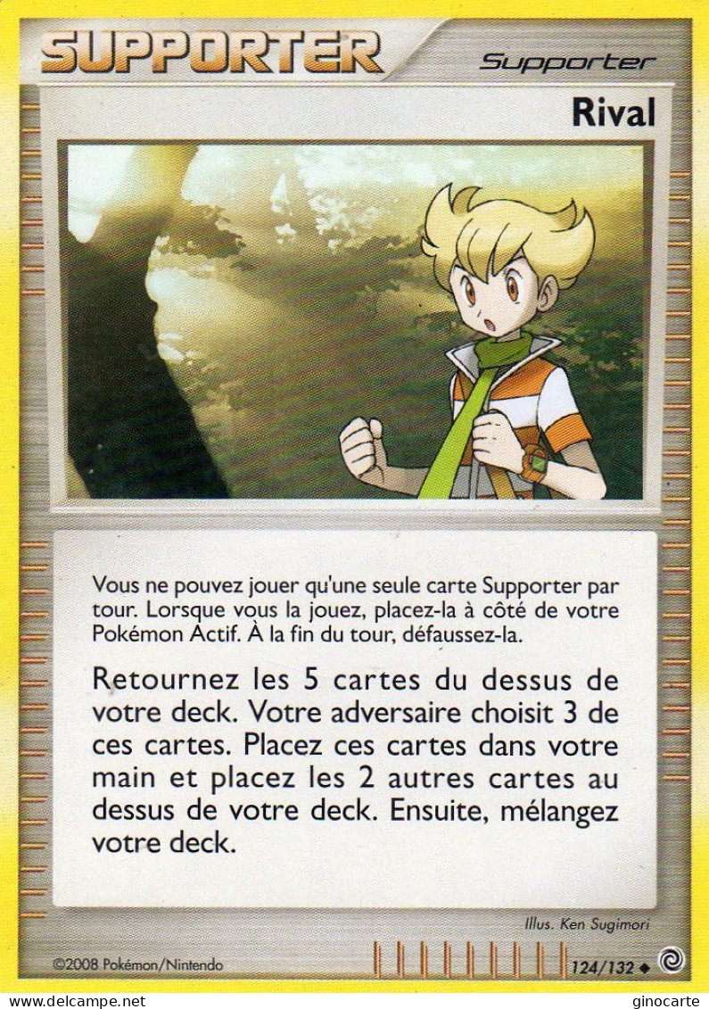 Carte Pokemon 124/132 Rival 2008 - Otros & Sin Clasificación