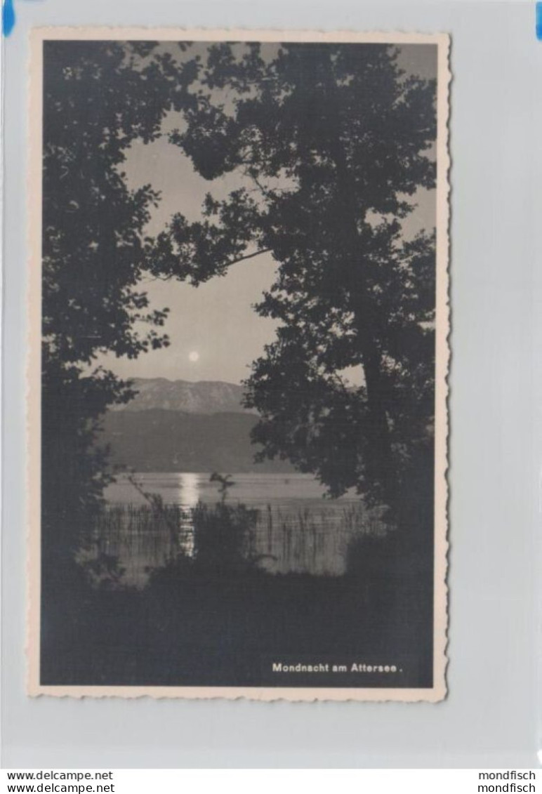 Mondnacht Am Attersee 1935 - Attersee-Orte