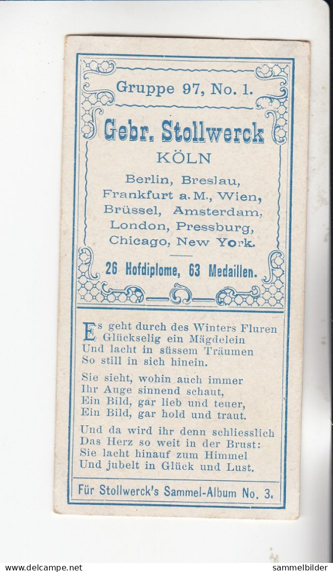 Stollwerck Album No 3 Wiener Bilder Waches Träumen  Grp 97# 1 Von 1899 - Stollwerck