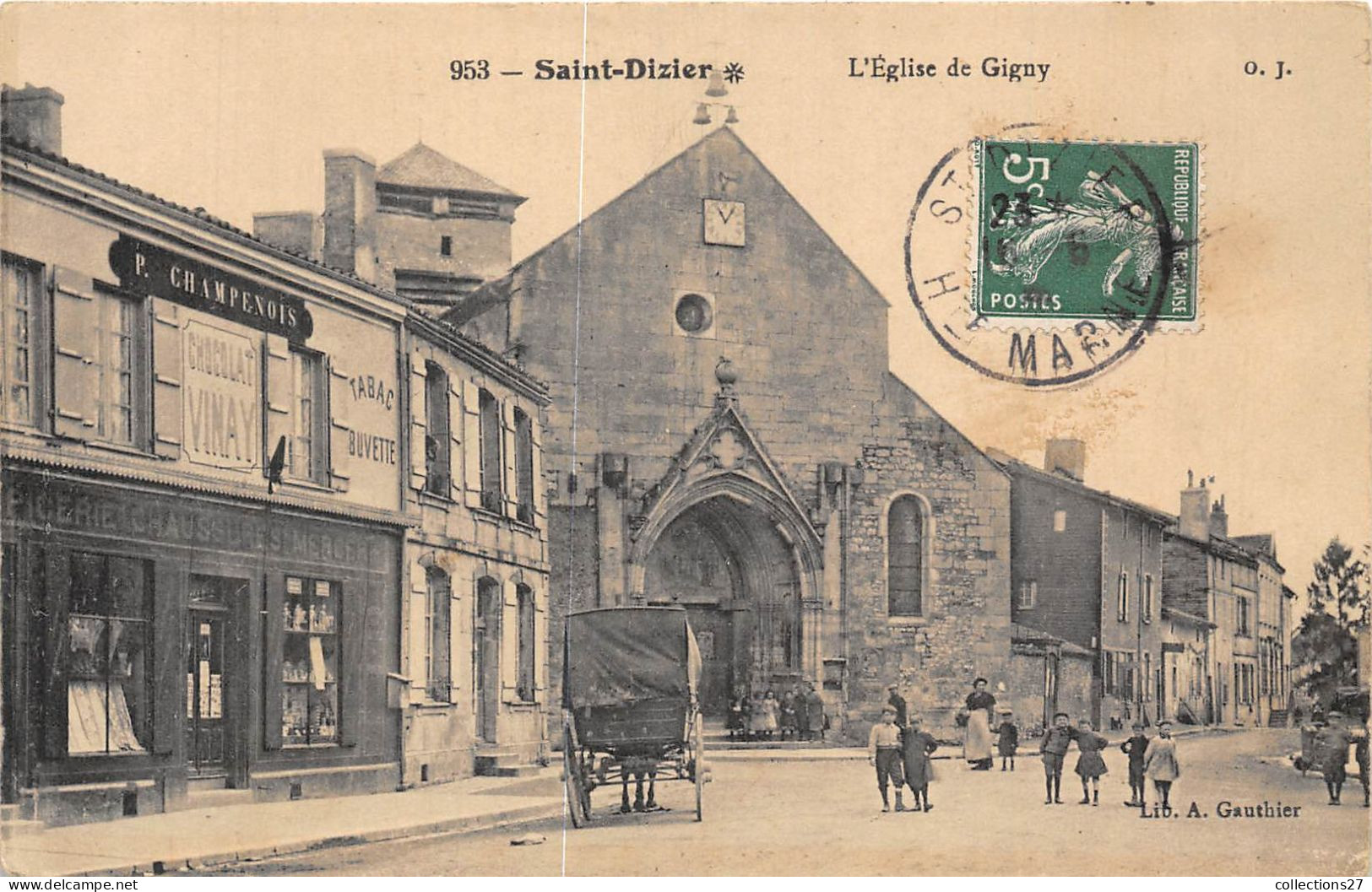 52-SAINT-DIZIER- L'EGLISE DE GIGNY - Saint Dizier