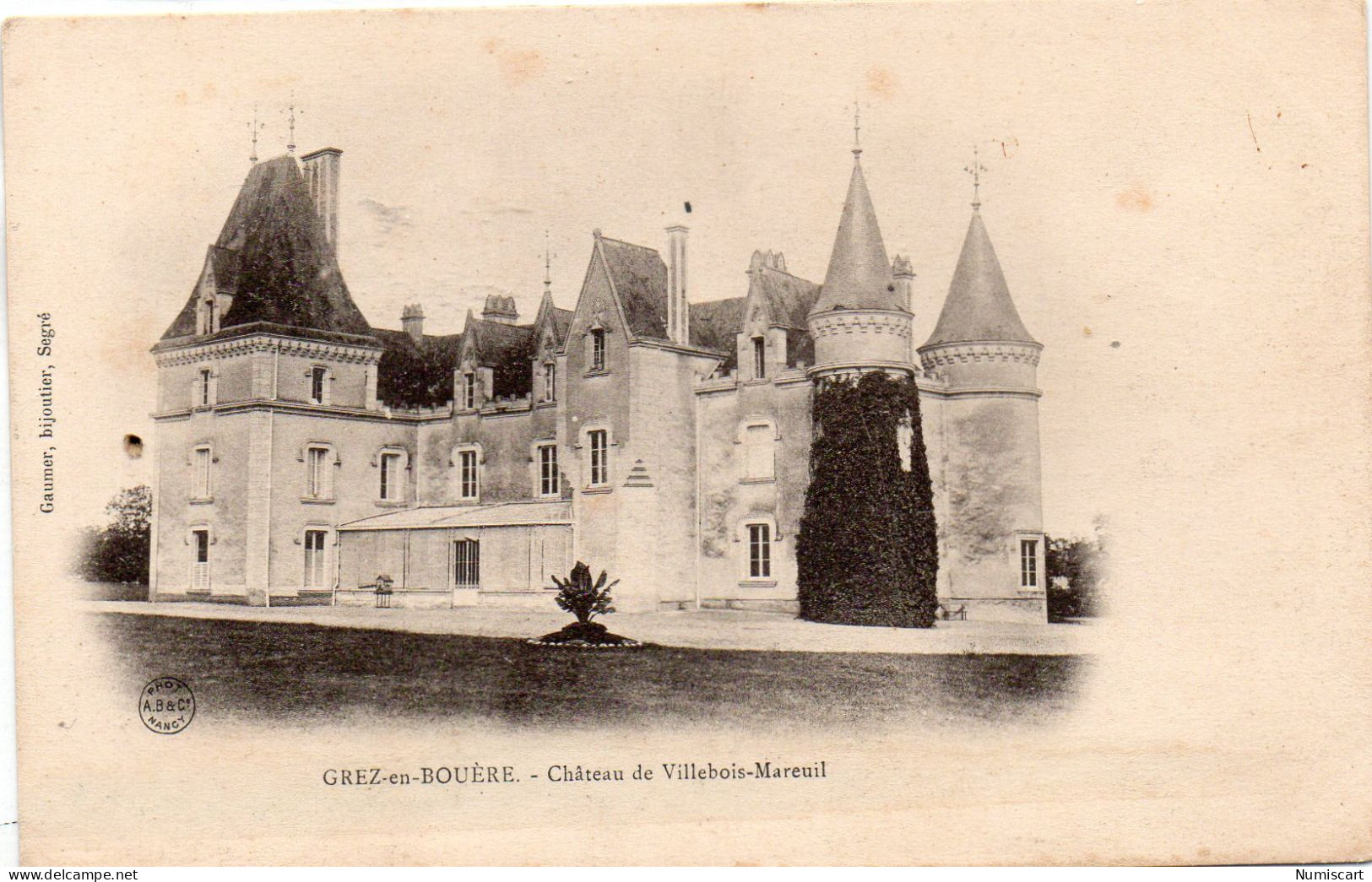 Grez-en-Bouère Château De Villebois-Mareuil - Crez En Bouere