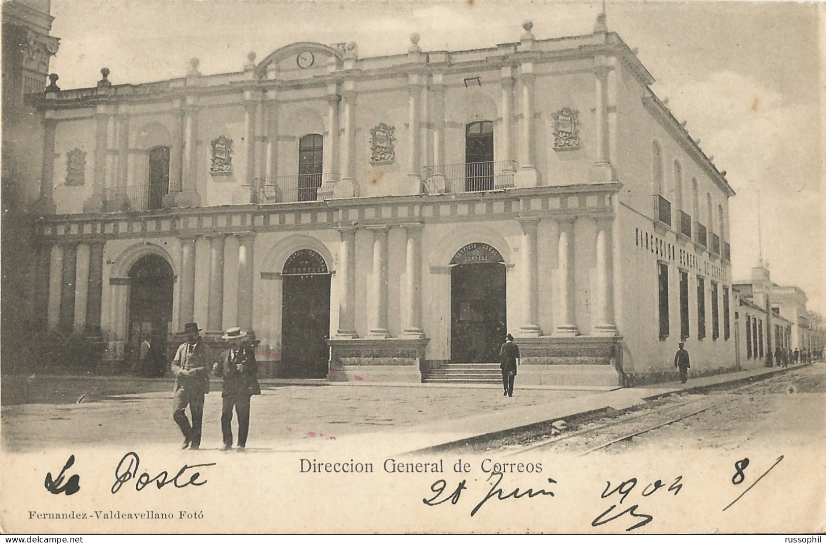 GUATEMALA - DIRECCION GENERAL DE CORREOS - FERNANDEZ VALDEAVELLANO FOTO - GOOD FRANKING -1904 - Guatemala