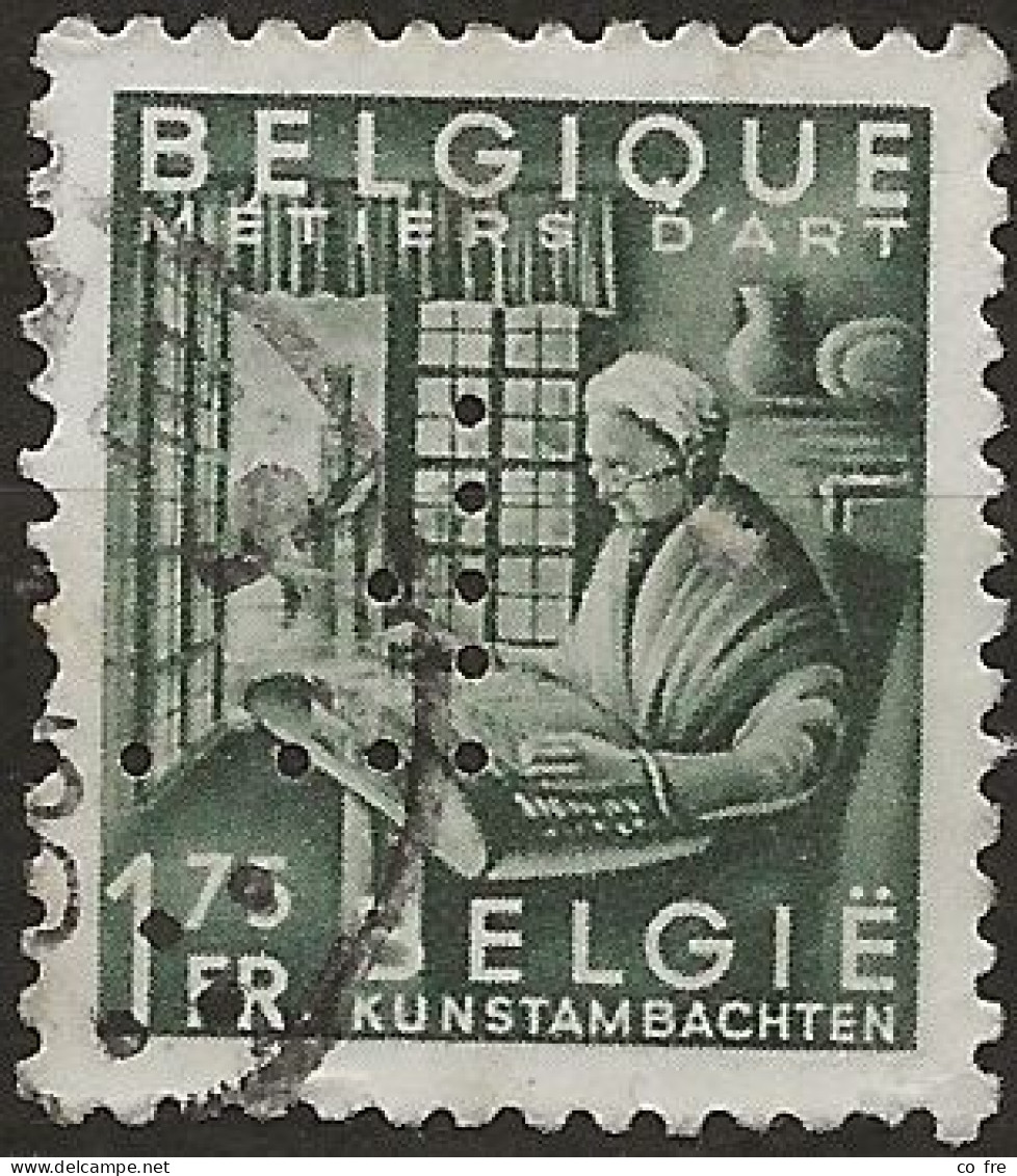 Belgique N°765 Perforé (ref.2) - 1934-51