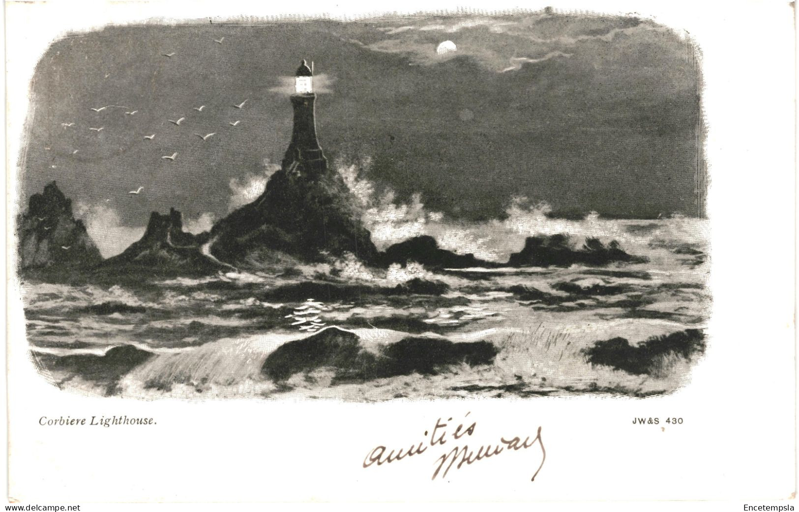 CPA Carte Postale  Royaume Uni La Corbiere Lighthouse 1903 VM78230 - La Corbiere