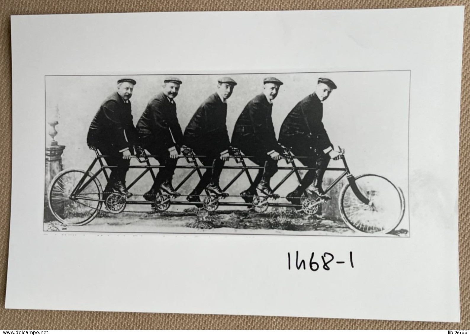 1897 THE OPEL BROTHERS - 15 X 10 Cm. (REPRO PHOTO ! Zie Beschrijving, Voir Description, See Description) ! - Cyclisme