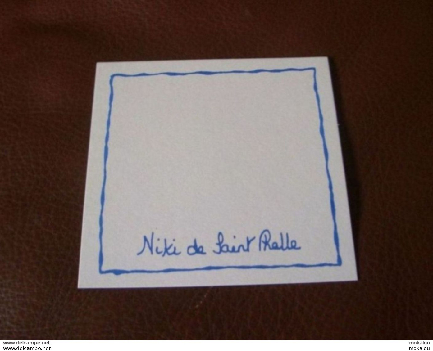 Carte Niki De Saint Phalle - Modern (ab 1961)