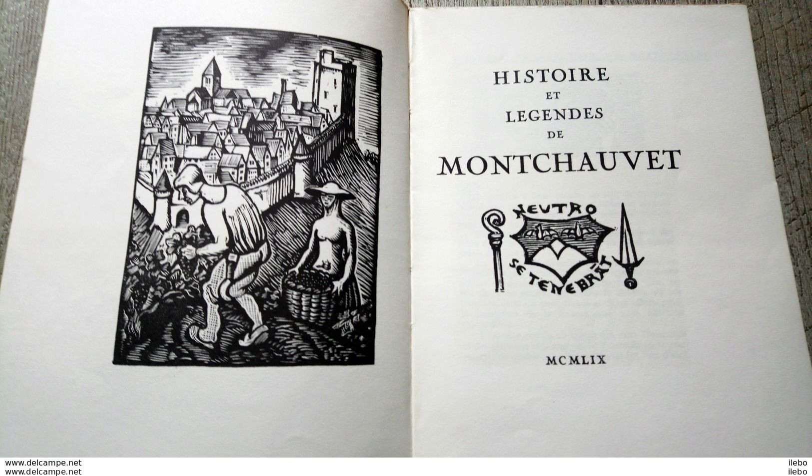 Histoire Et Légende De Montchauvet De Cochet 1959 Seine Et Oise - Ile-de-France