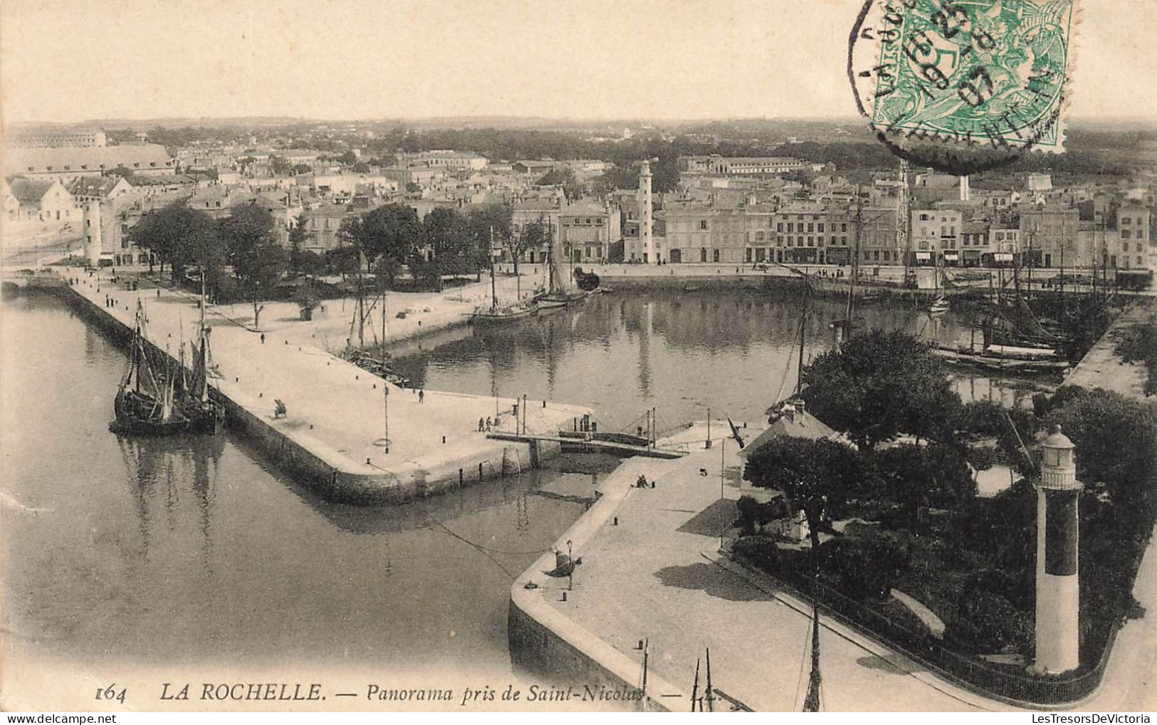 FRANCE - La Rochelle - Panorama Pris Du Saint Nicolas - Carte Postale Ancienne - La Rochelle