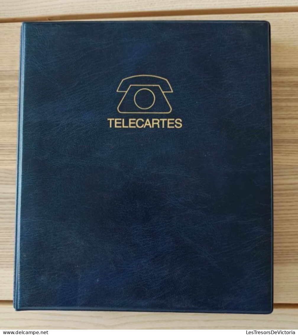 Collection De 168 Télécartes Dans Un Album à Anneau - Belges Et étrangères - Verzamelingen