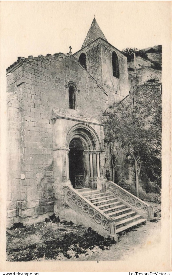 FRANCE - Les Baux - Vue Générale Générale De L'église Saint Vincent - Carte Postale Ancienne - Les-Baux-de-Provence