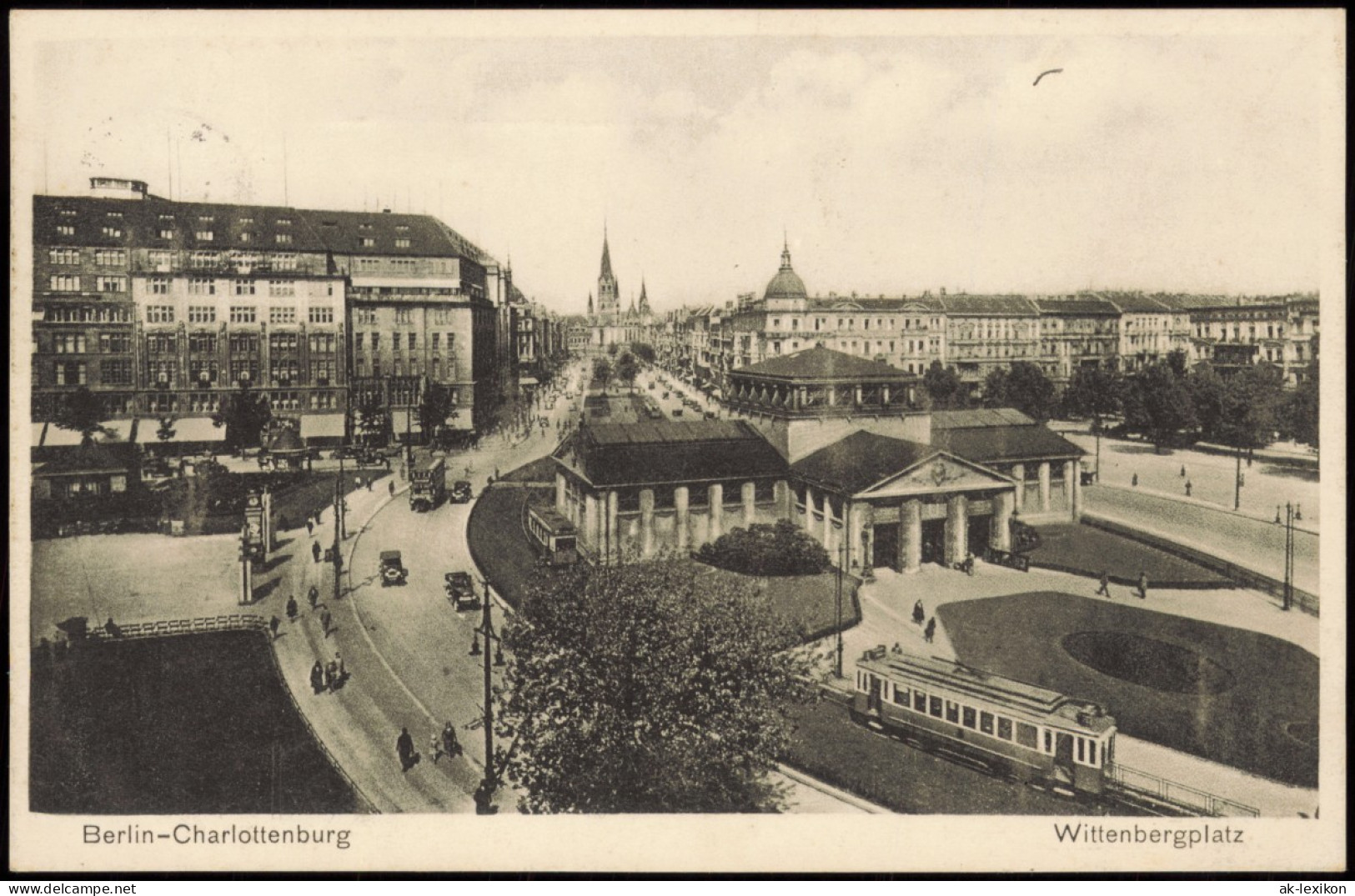 Ansichtskarte Schöneberg-Berlin Wittenbergplatz 1937 - Schöneberg