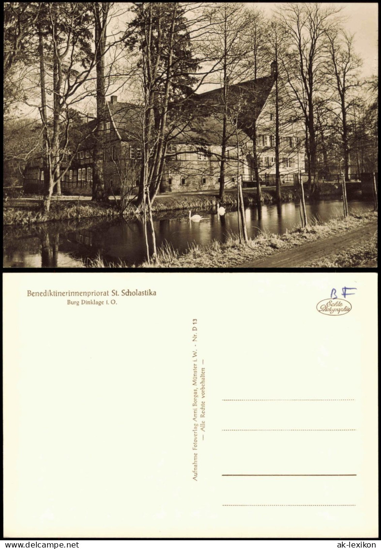 Ansichtskarte Dinklage Benediktinerinnenpriorat St. Scholastika 1960 - Dinklage