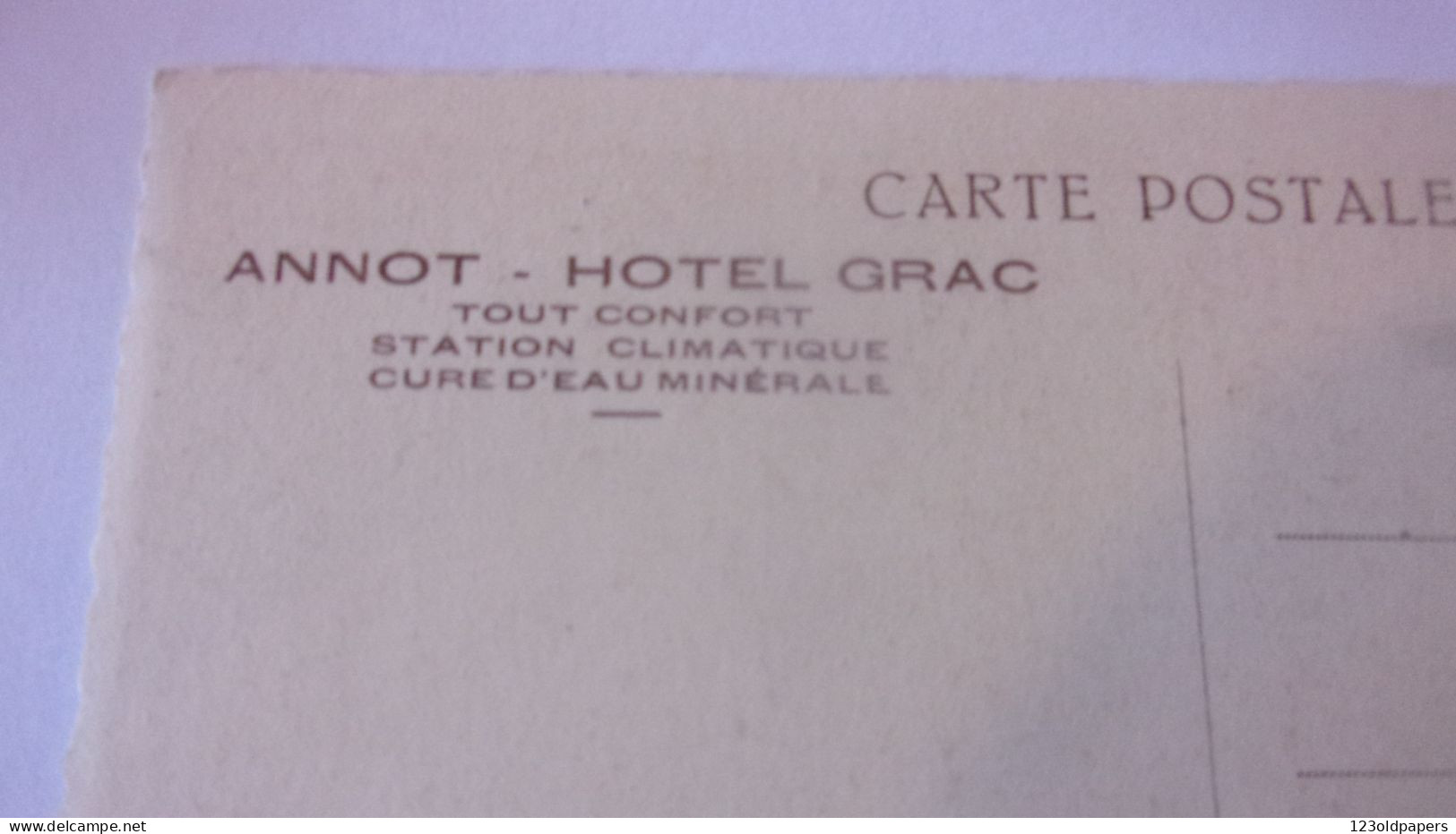 ANNOT  CROIX ROMAINE PUB HOTEL GRAC - Autres & Non Classés