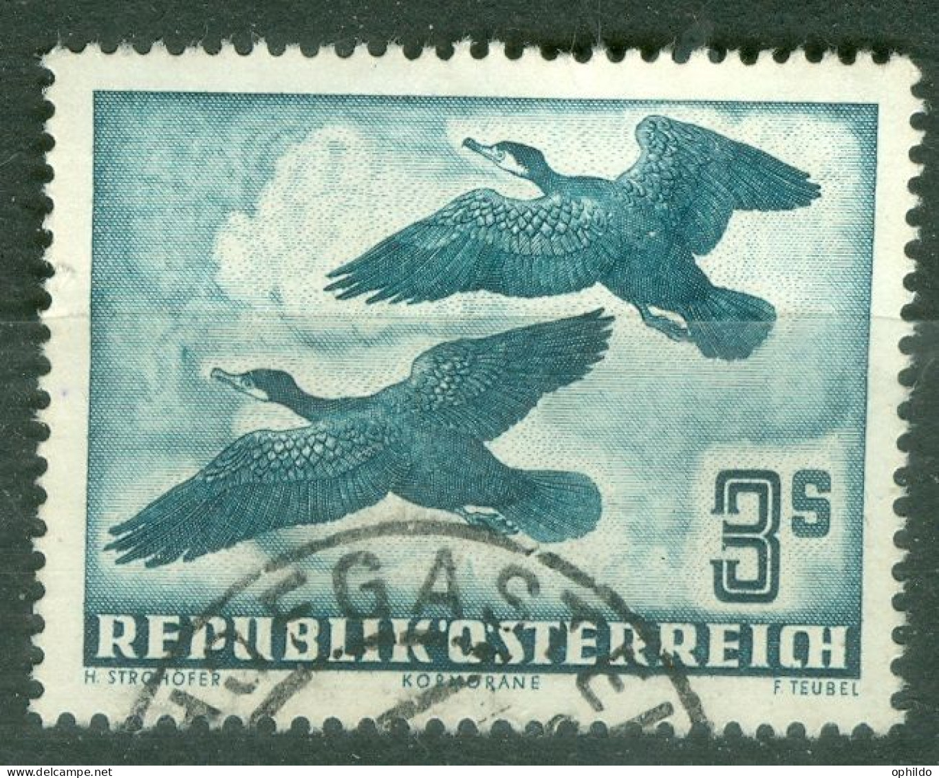 Autriche  Yvert  PA  57  Ob  TB  Oiseau - Usati