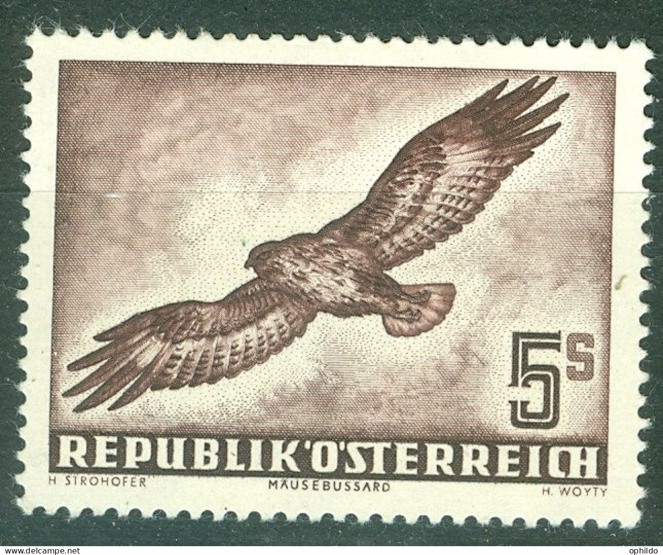 Autriche  Yvert  PA  58    *  TB  Oiseau Aigle - Ungebraucht