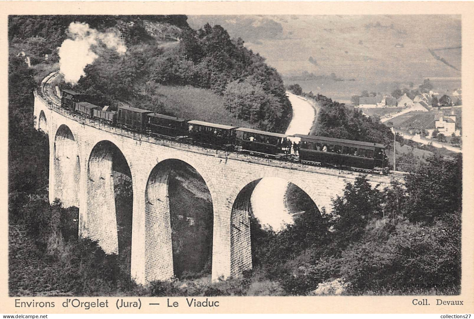 39-ENVIRONS D'ORGELET - LE VIADUC - Orgelet