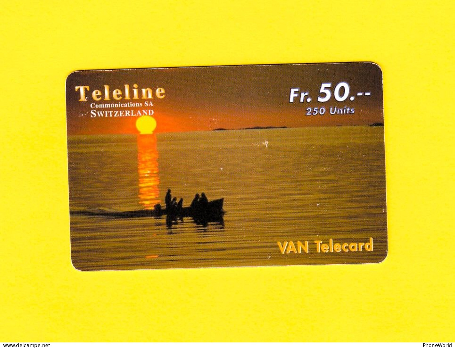 Swiss Van Teleline FR50, Sunset  RR - Suisse