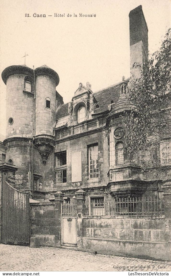 FRANCE - Caen - Vue Panoramique De L'hôtel De La Monnaie - Vue De L'extérieur - Carte Postale Ancienne - Caen