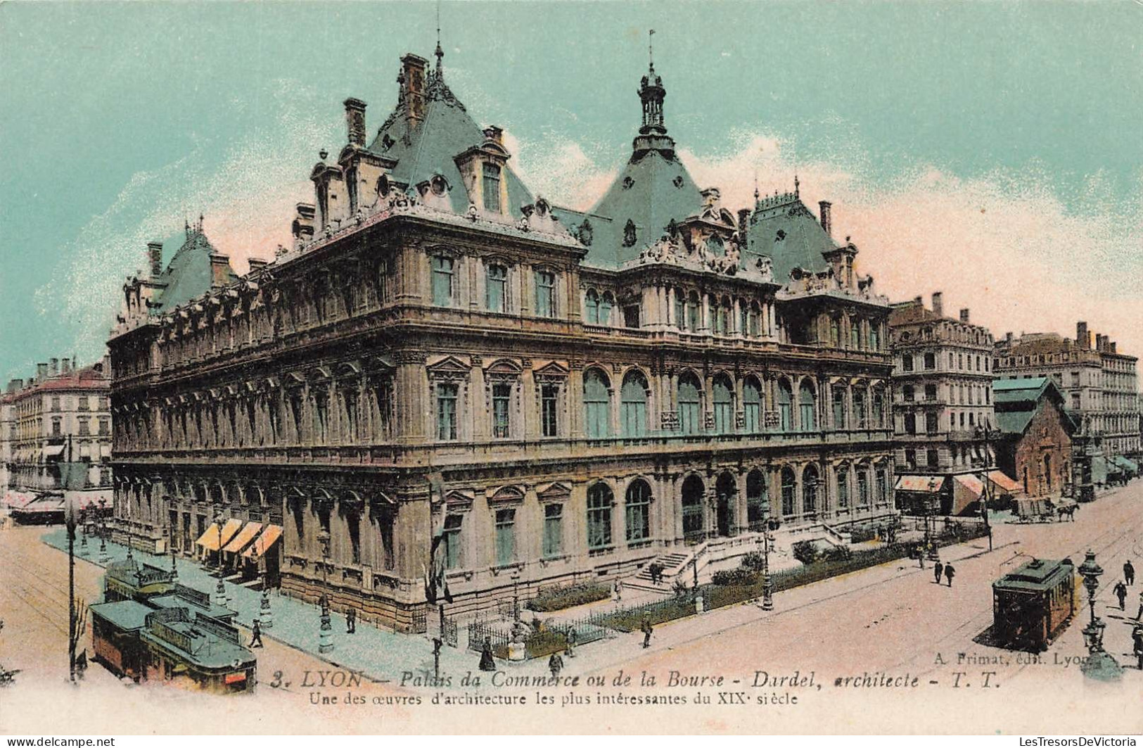 FRANCE - Lyon - Palais Du Commerce Ou De La Bourse - Carte Postale Ancienne - Autres & Non Classés