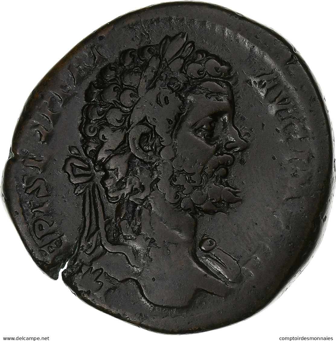 Septime Sévère, Sesterce, 195-196, Rome, Bronze, TTB, RIC:700b - La Dinastia Severi (193 / 235)