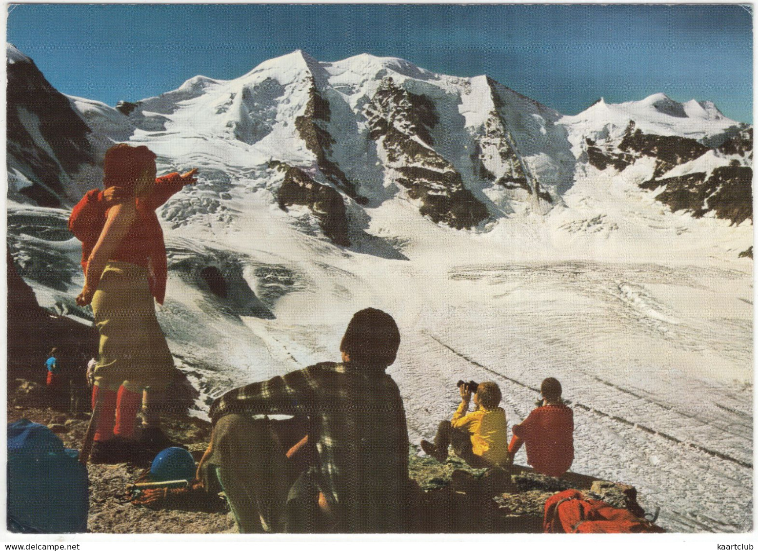 Diavolezza 2973 M Mit Piz Palü 3905 M - (Suisse/Schweiz) - 1979 - Pontresina