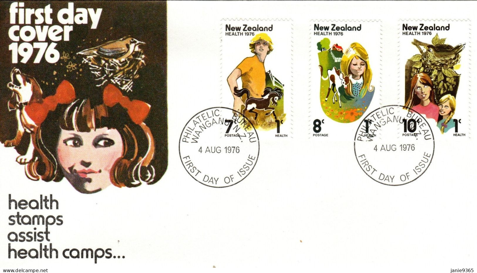 New Zealand 1976 Health FDC - FDC