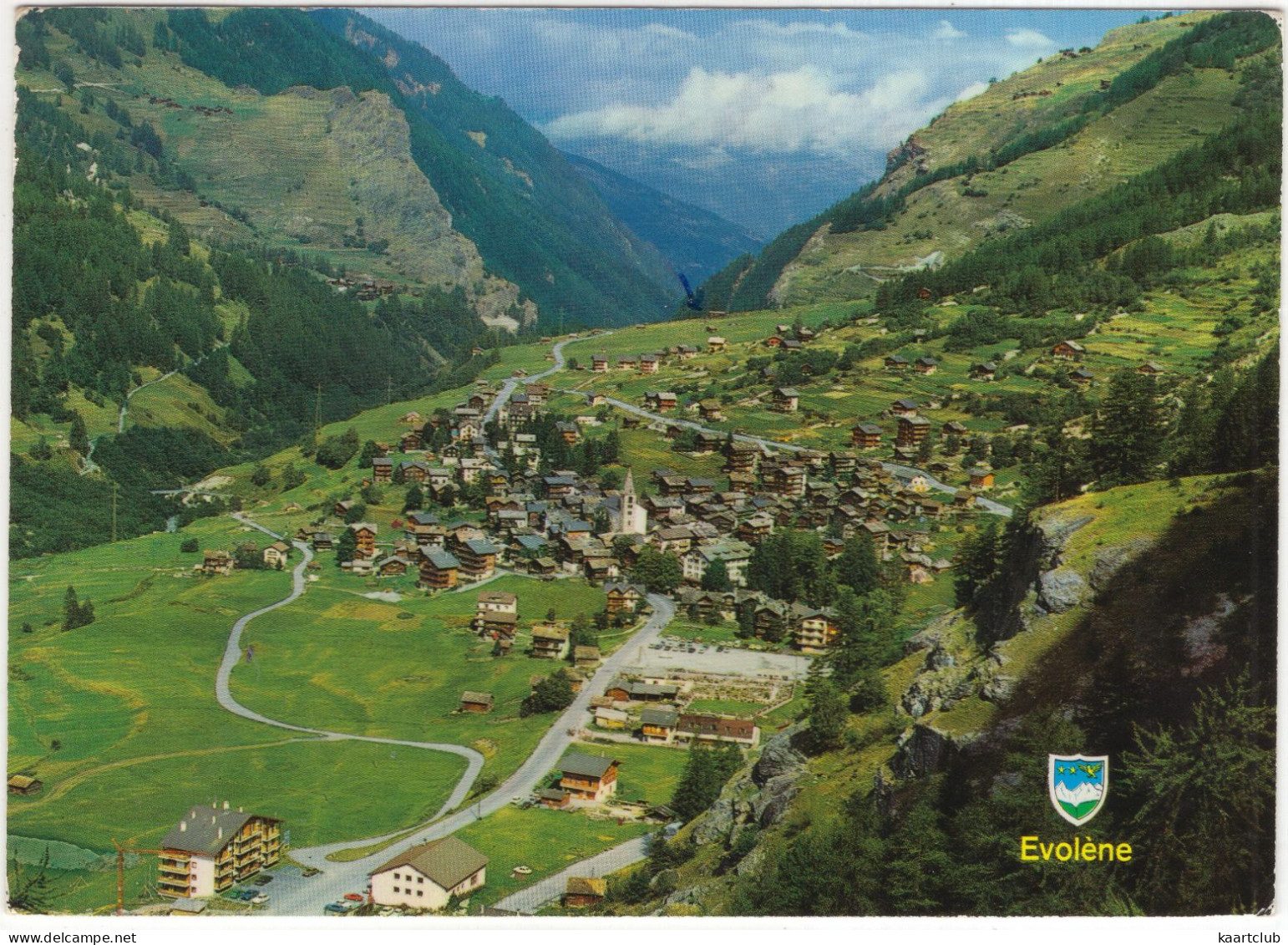 Evolène. Val D'Hérens, Valais - (Suisse/Schweiz) - Evolène