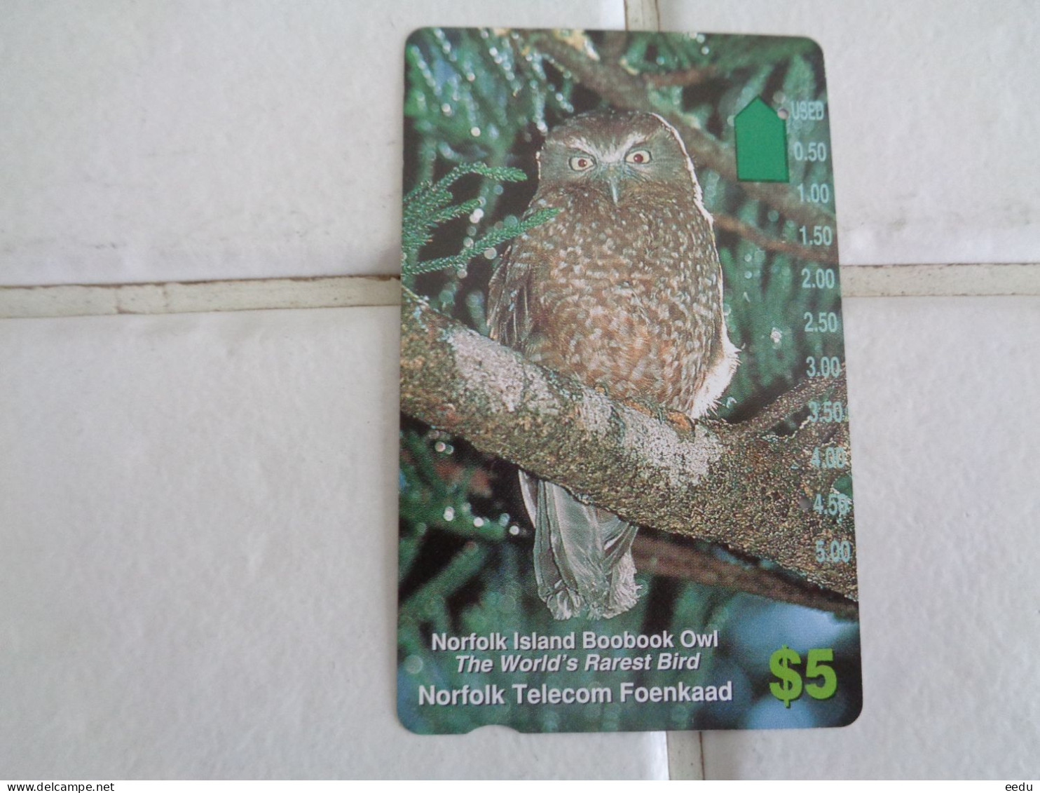 Norfolk Island Phonecard - Isola Norfolk