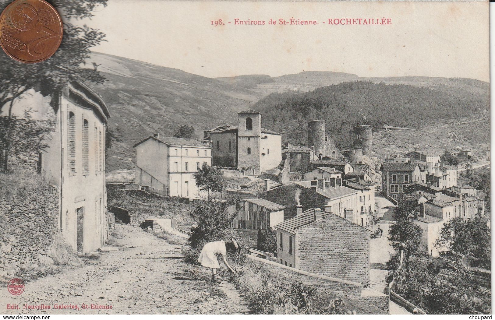 42 - Carte Postale Ancienne De  ROCHETAILLEE  Vue Aérienne - Rochetaillee