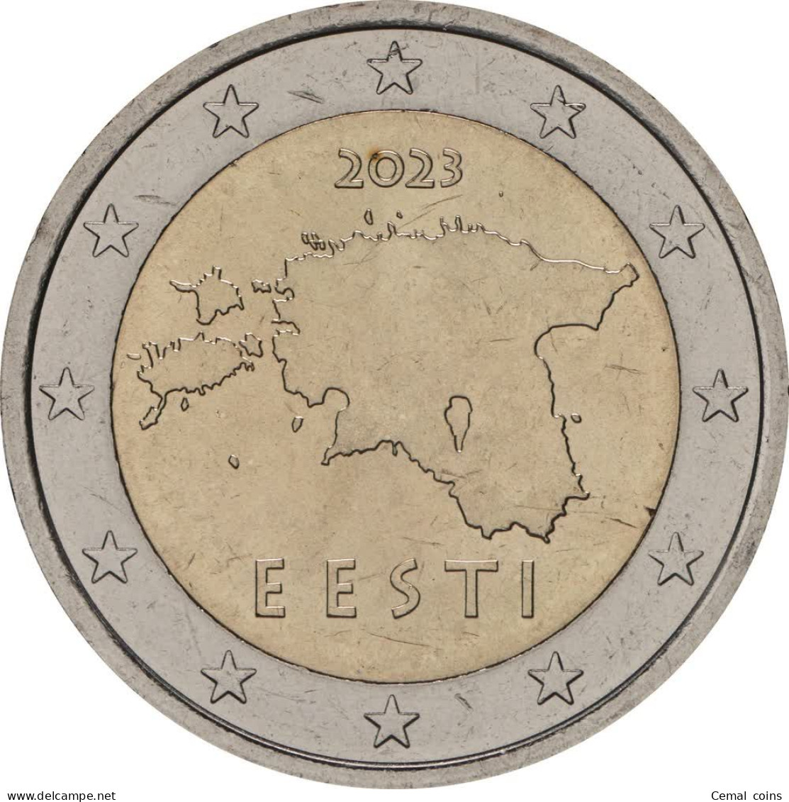 2 Euro 2023 Estonian Coin - Regular Issue. - Estland