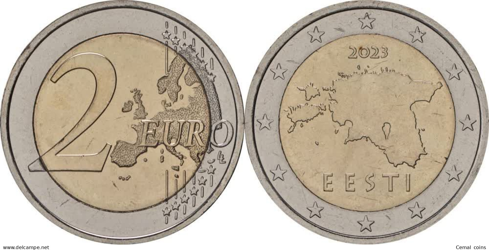 2 Euro 2023 Estonian Coin - Regular Issue. - Estonia