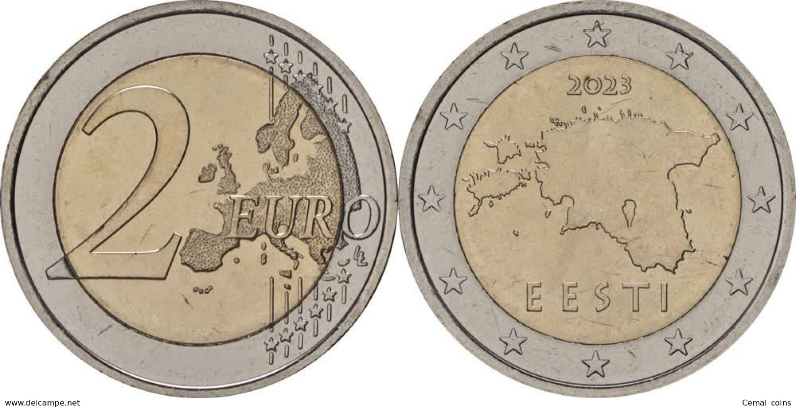 2 Euro 2023 Estonian Coin - Regular Issue. - Estonie