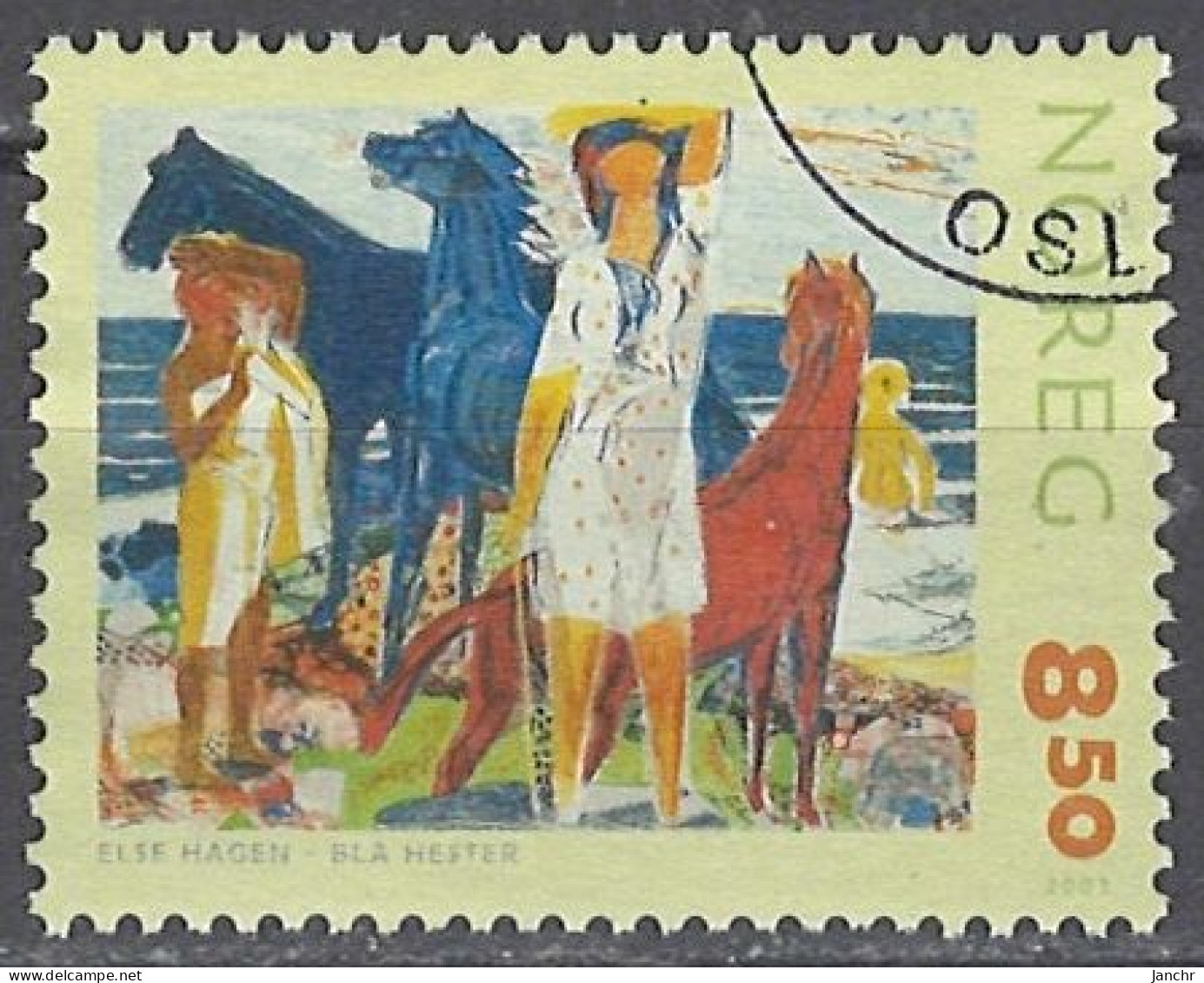 Norwegen Norway 2003. Mi.Nr. 1458, Used O - Used Stamps