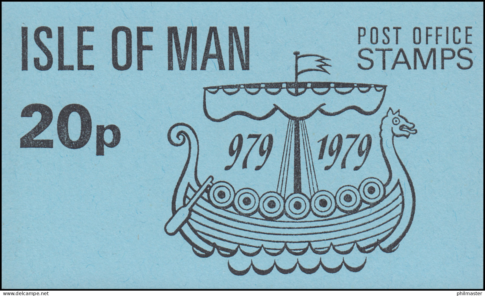 Isle Of Man Markenheftchen 1, Tynwald Parlament 20 Pence 1979, ** Postfrisch - Man (Ile De)